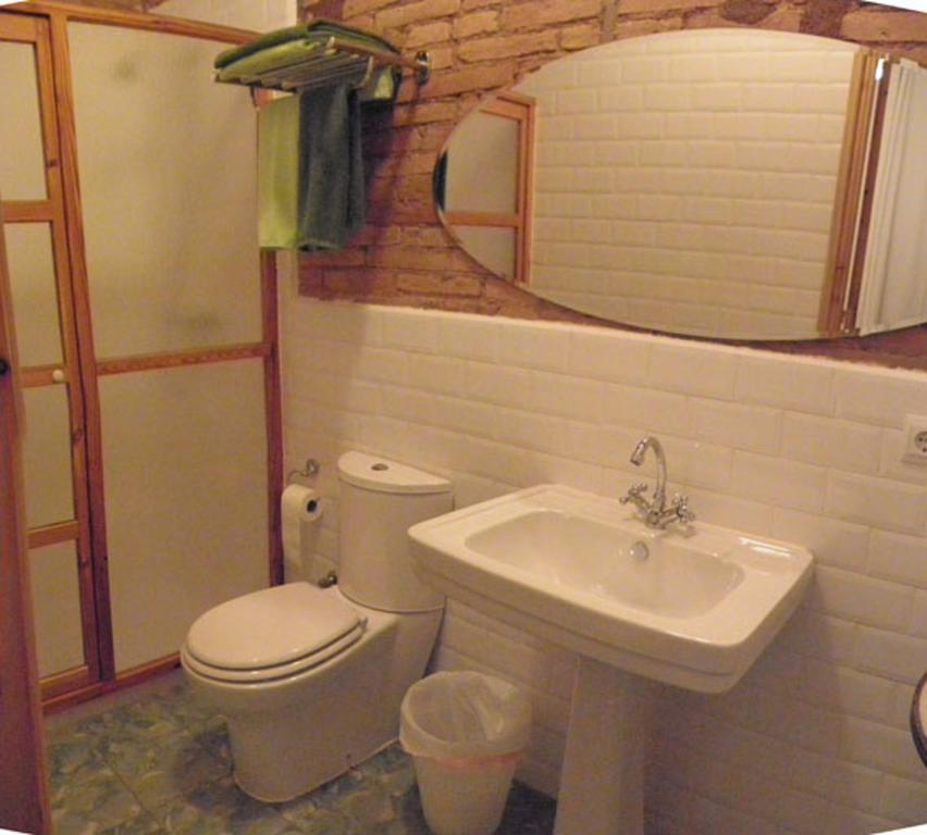 Hostal Cal Pla Sant Llorenc Savall Zimmer foto